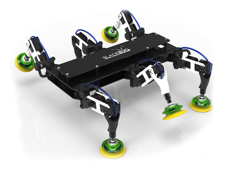 The BladeBUG inspect-and-repair crawler robot